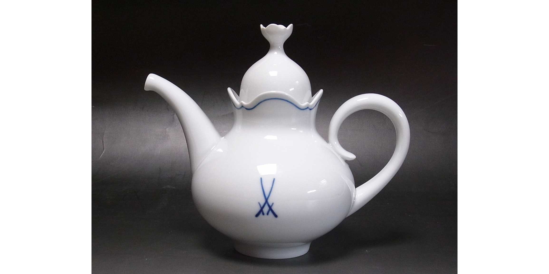 MEISSEN マイセン VIP ホワイト ティーポット | ブランド食器 